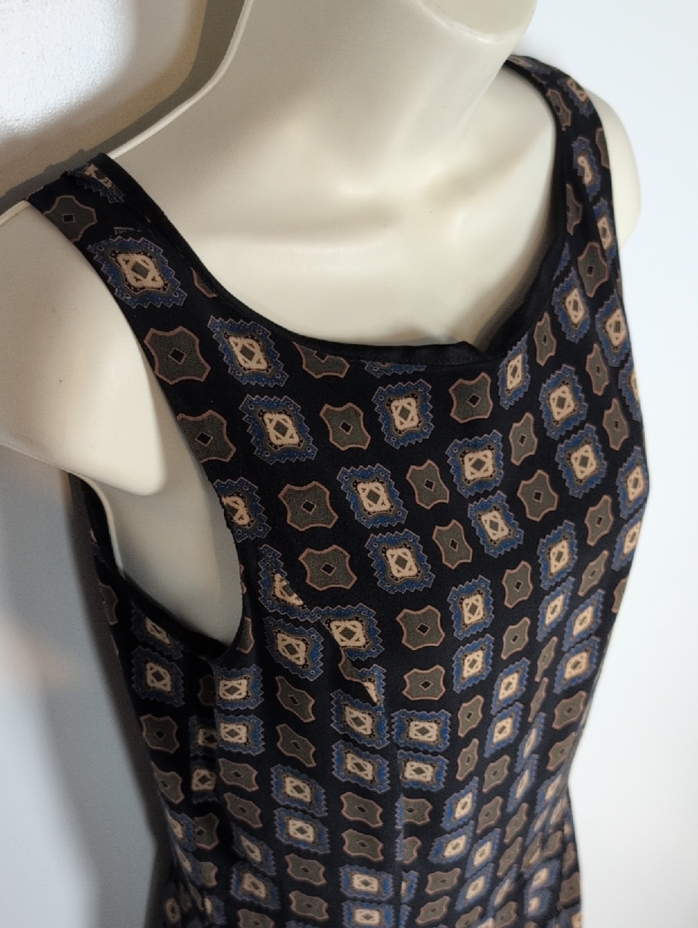 Anna Sui 100% Silk Knee Length Dres - Picture 4 of 8